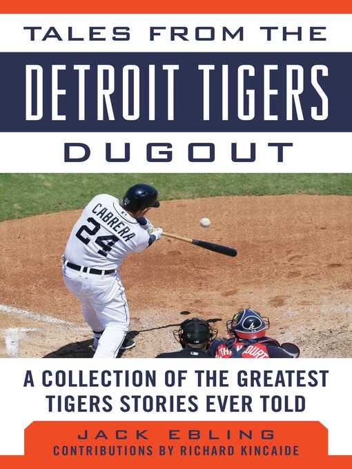 Cover image for Tales from the Detroit Tigers Dugout